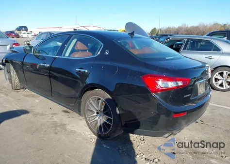 2017 Maserati Ghibli z USA, uszkodzony, nr VIN ZAM57XSA7H1211665